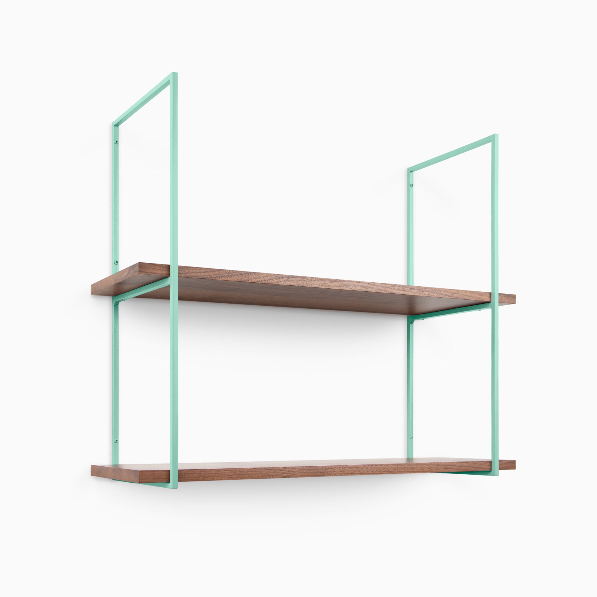 Lloyd Walnut 2 Tiered Shelf