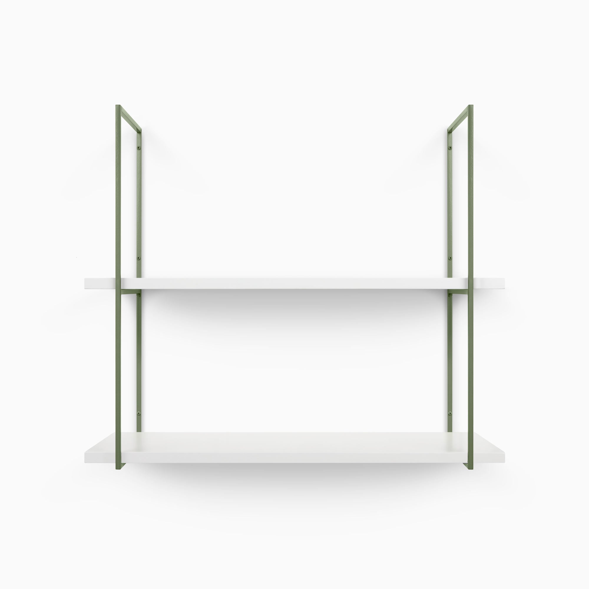 Lloyd White 2 Tiered Shelf