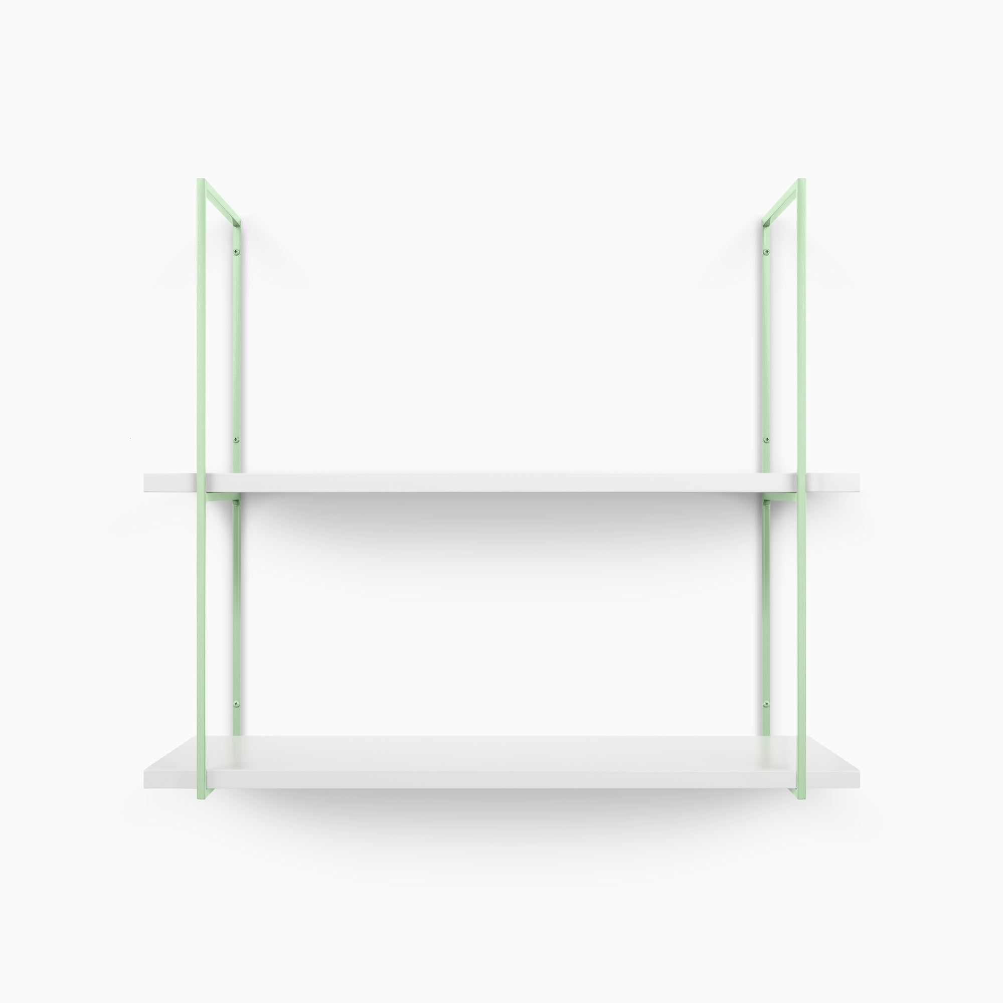 Lloyd White 2 Tiered Shelf