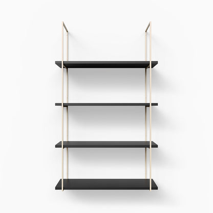 Lloyd Black 4 Tiered Shelf