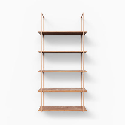 Lloyd Cherry 5 Tiered Shelf