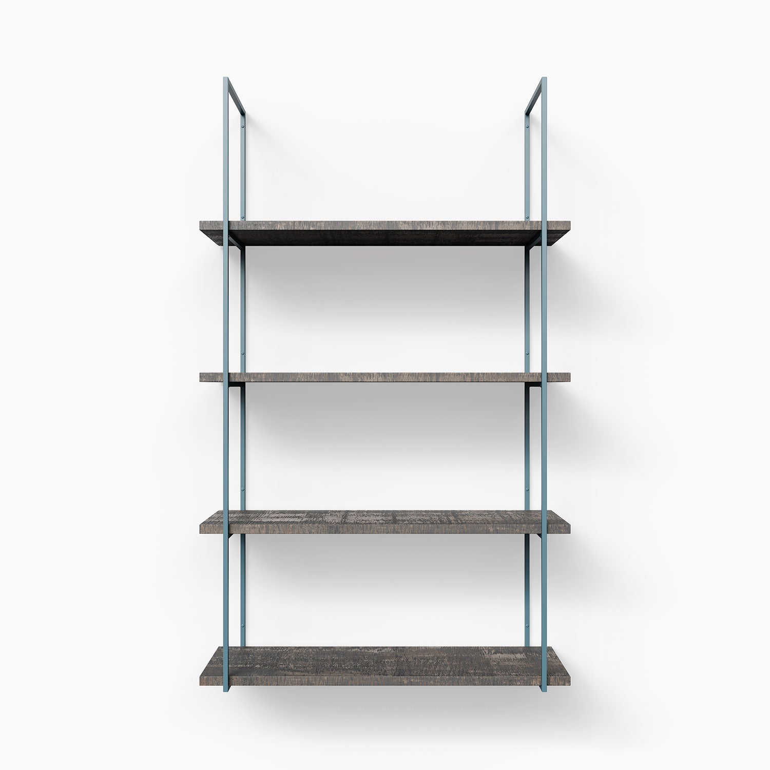 Lloyd Hatch Grey Rustic 4 Tiered Shelf