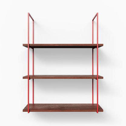 Lloyd Mahogany 3 Tiered Shelf