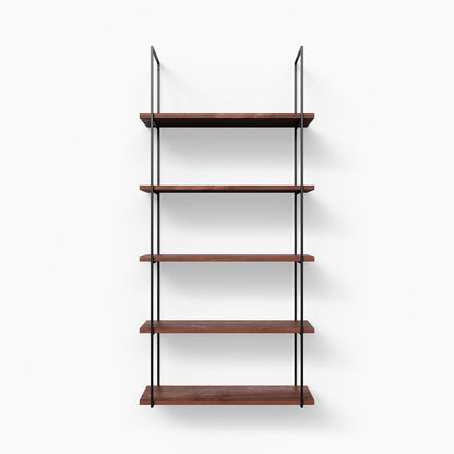 Lloyd Mahogany 5 Tiered Shelf