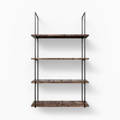 Lloyd Nutmeg Rustic 4 Tiered Shelf