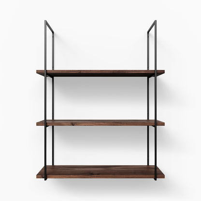 Lloyd Walnut 3 Tiered Shelf