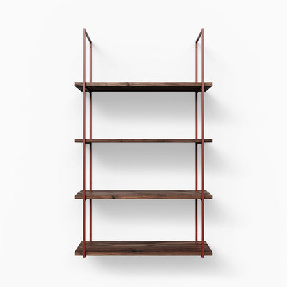 Lloyd Walnut 4 Tiered Shelf