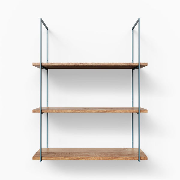 Lloyd White Oak 3 Tiered Shelf | Shelfology®