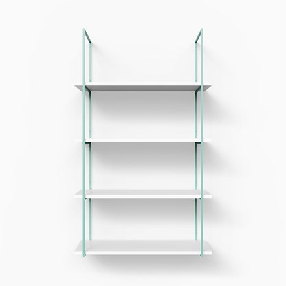 Lloyd White 4 Tiered Shelf