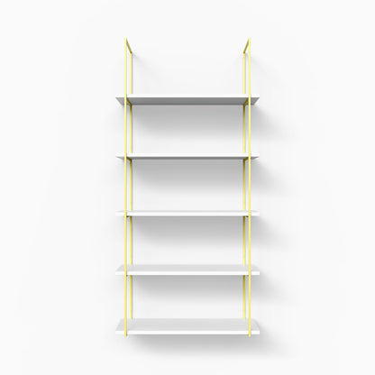 Lloyd White 5 Tiered Shelf