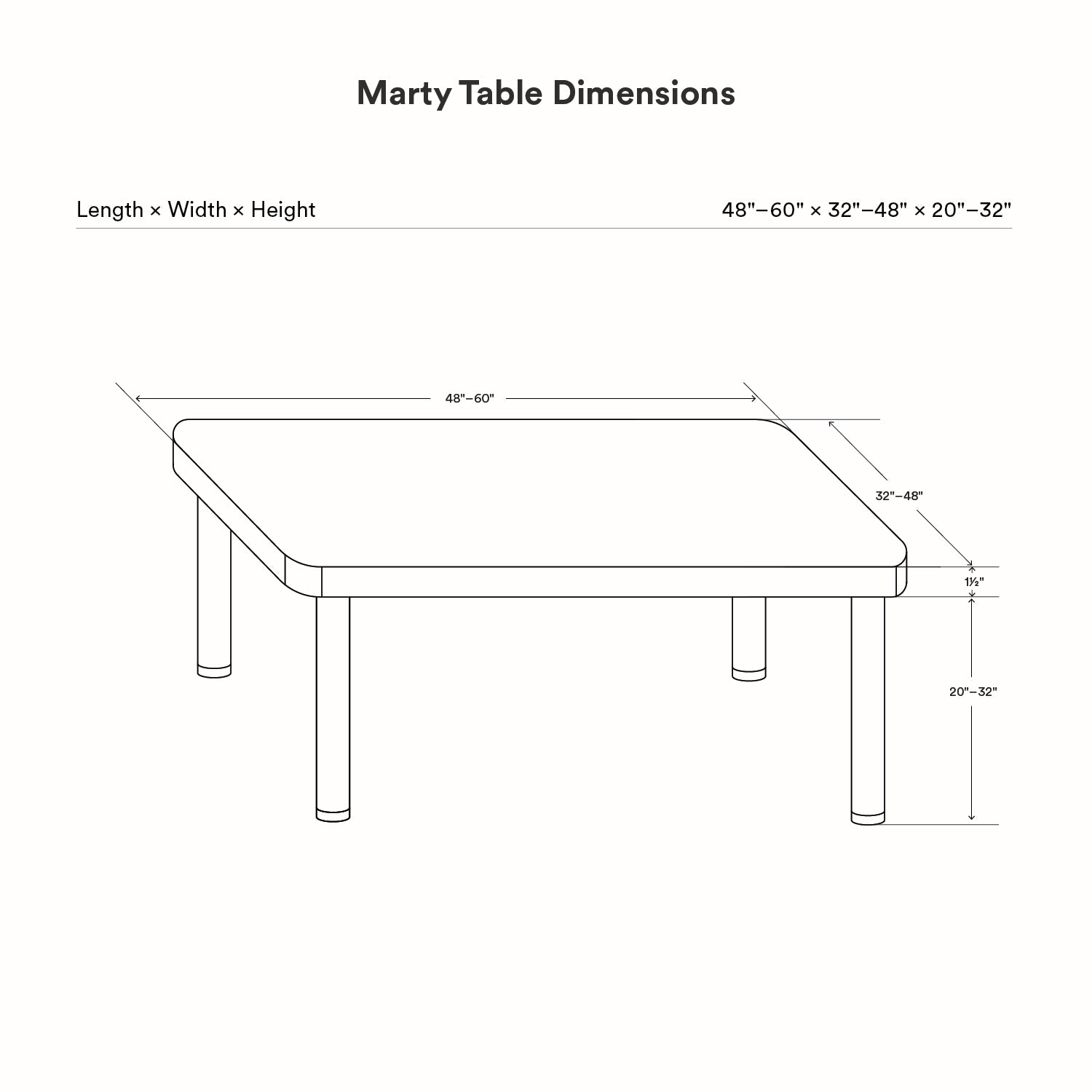 Marty Table (Baltic Birch)