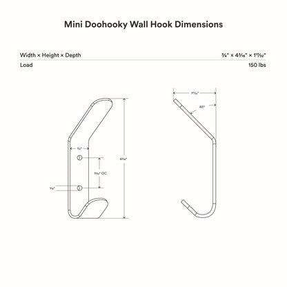 Mini Doohooky Wall Hook