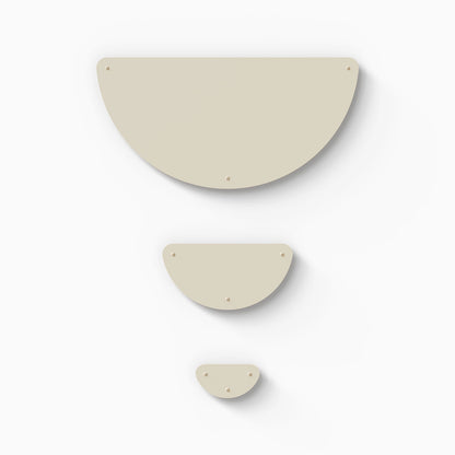 Mosey Shapes Magnet Board (Half-Circle)