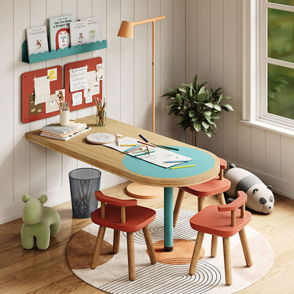 Moxie Peninsula Table (Baltic Birch - With Color Inlay)