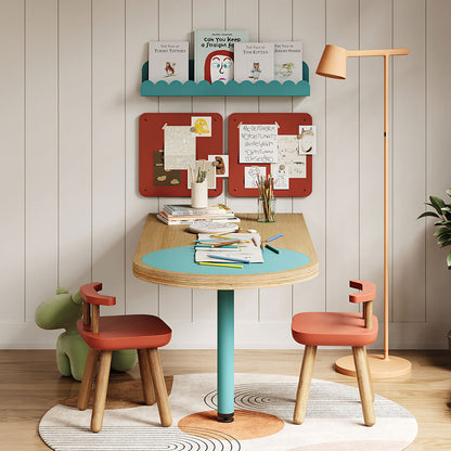 Moxie Peninsula Table (Baltic Birch - With Color Inlay)