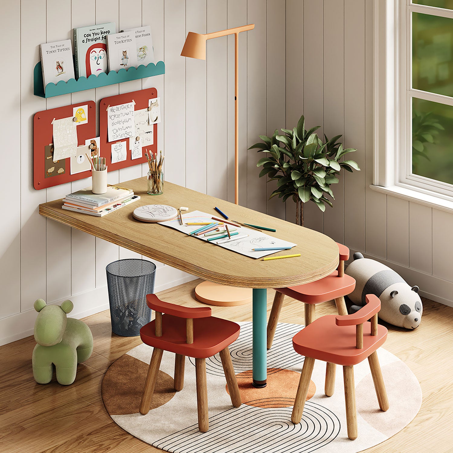 Moxie Peninsula Table (Baltic Birch)