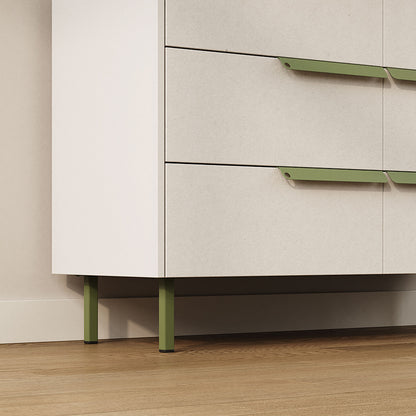 Nolan Square Cabinet Foot Hardware