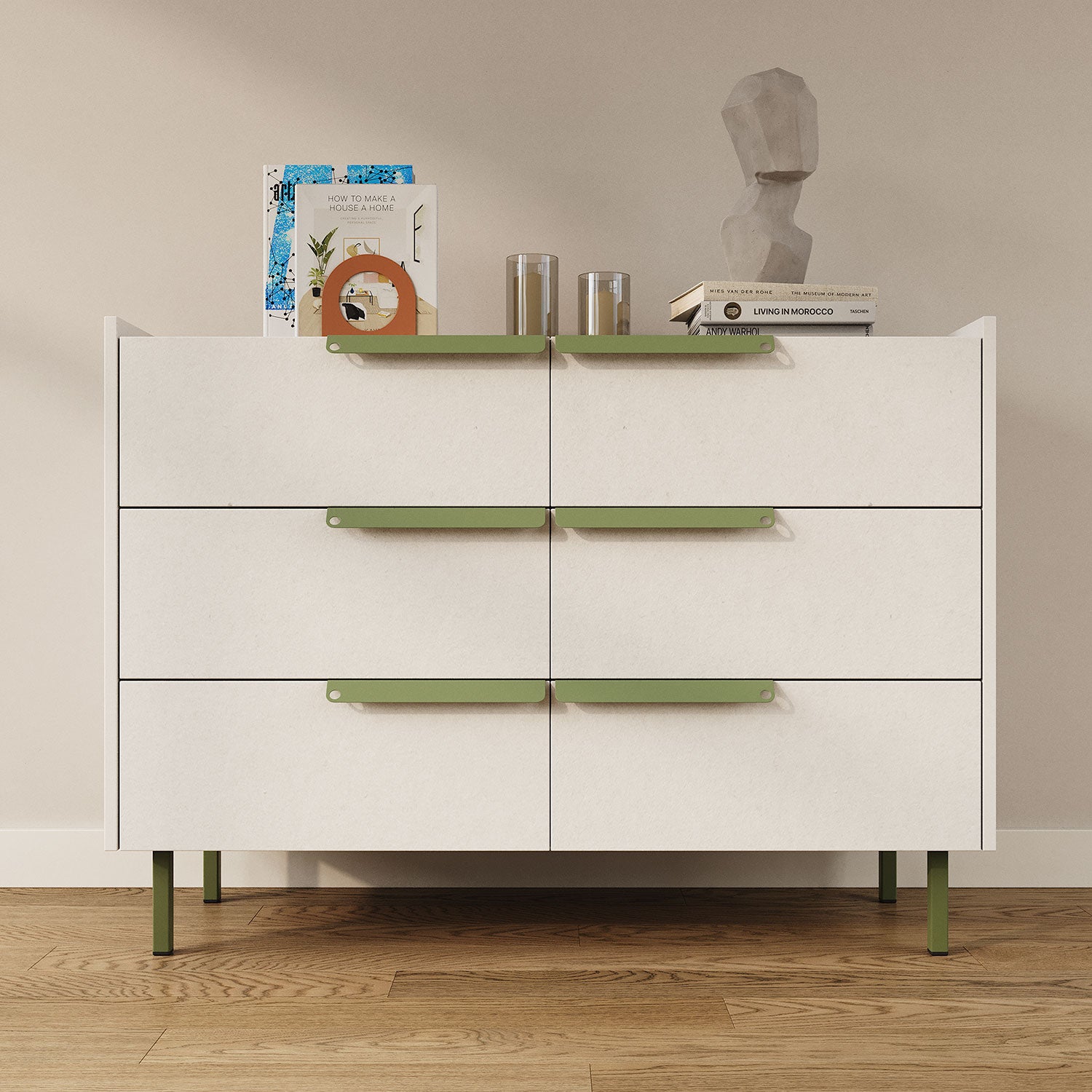 Nolan Square Cabinet Foot Hardware