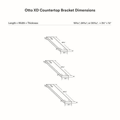 Otto XD Countertop Bracket
