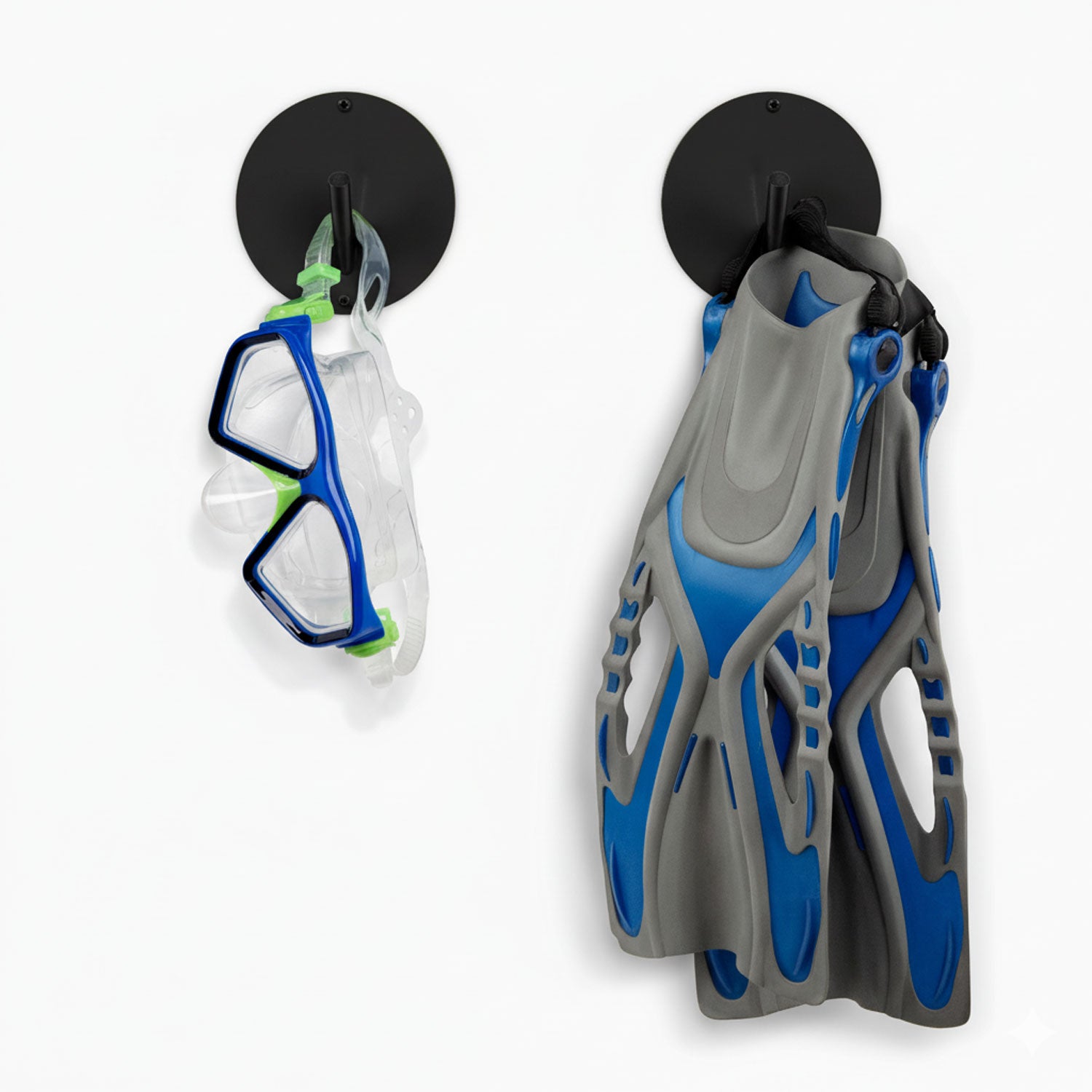 Peggy Round 1 Wall Hook - B&W