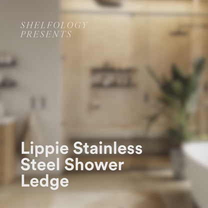 Lippie Stainless Steel Shower Ledge