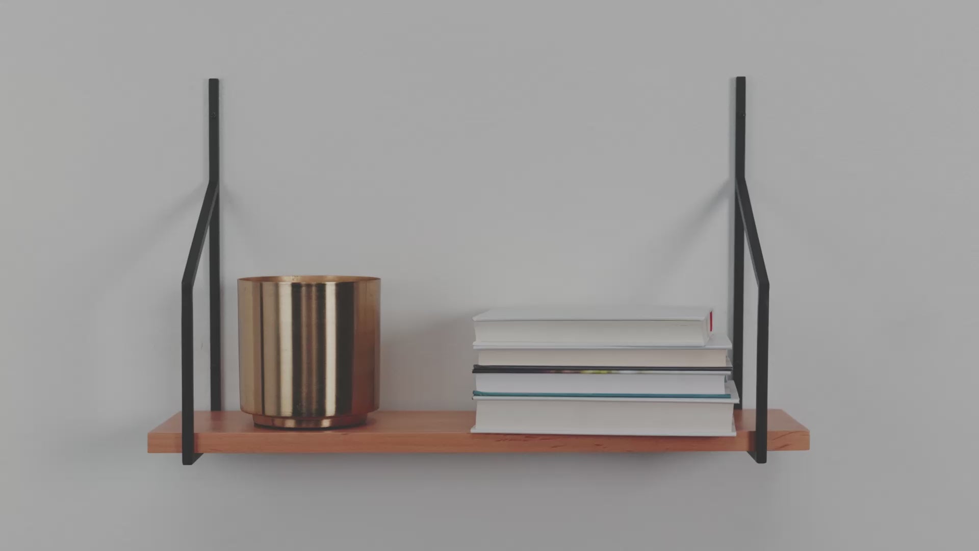 FLYMe／DOCK OFFICE SERIES SHELF（ウォールナット） Verne Walnut 1 Tiered Shelf | Shelfology®