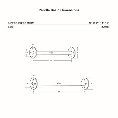 Randle Basic Monkey Bars + Wall Ladder