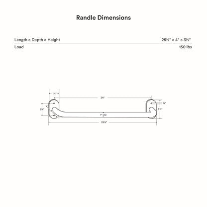Randle 24" (Legacy) Monkey Bars + Wall Ladder
