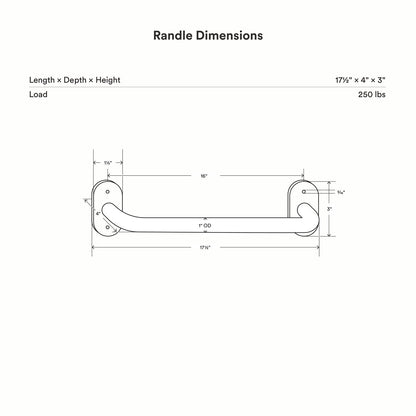 Randle 16" (New) Monkey Bars + Wall Ladder