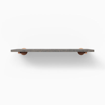 Roderick Hatch Grey Rustic Wall Shelf