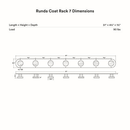 Runda Coat Rack 7