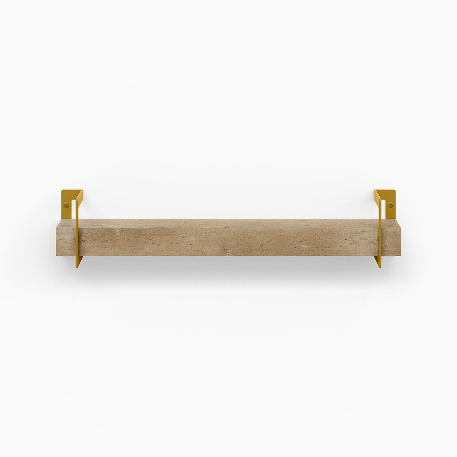 Shortie Maple Wall Shelf