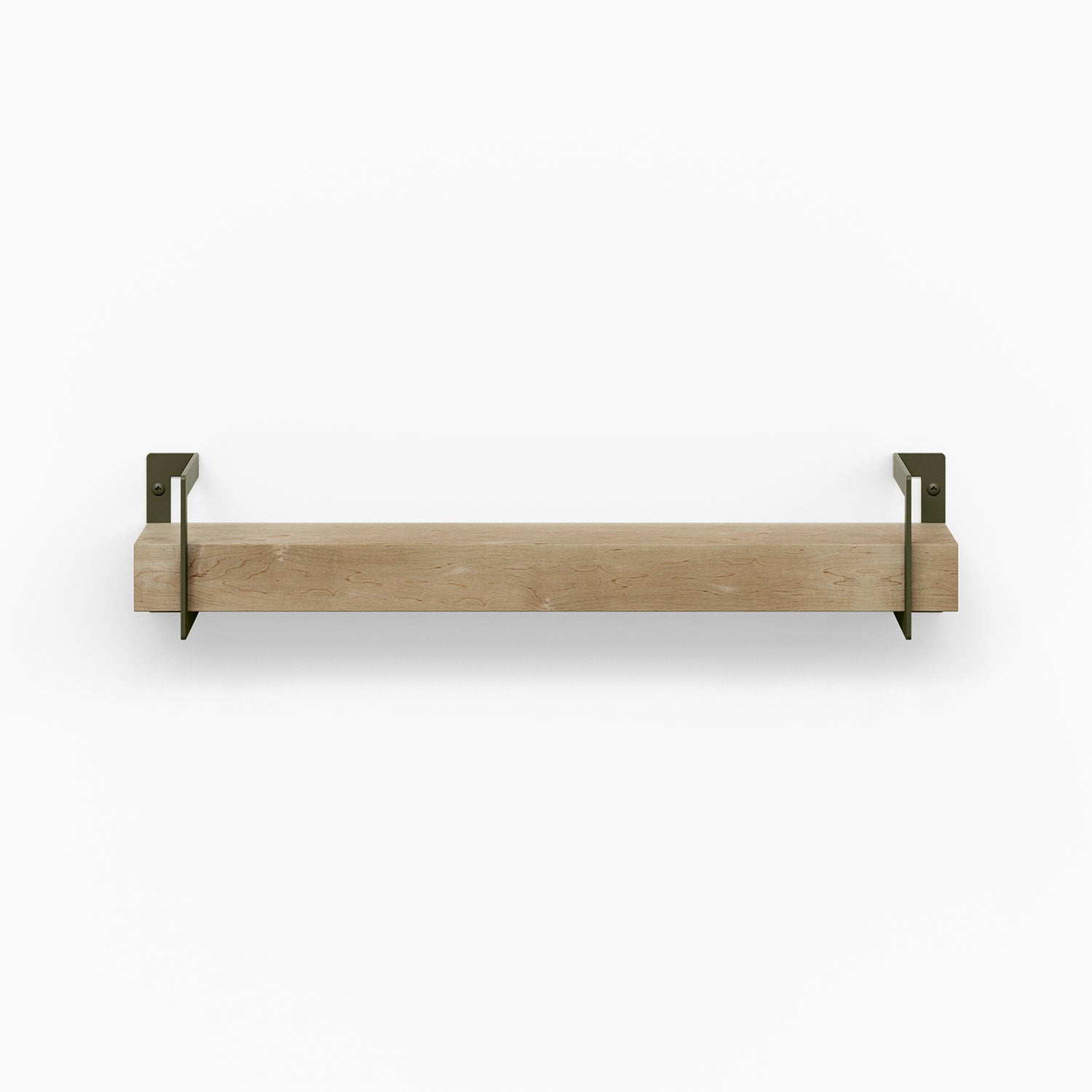 Shortie Maple Wall Shelf