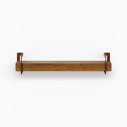 Shortie White Oak Wall Shelf
