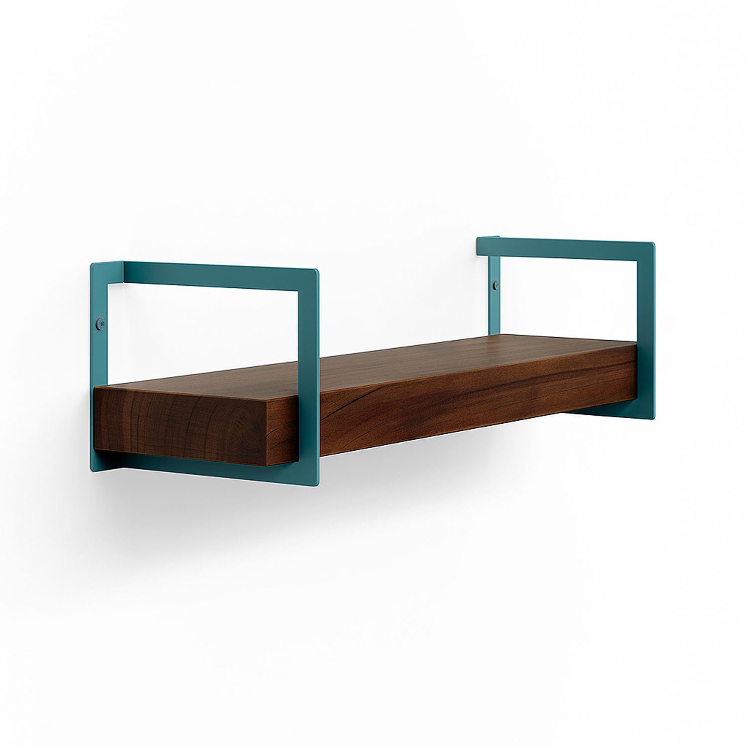 Shortie Walnut Wall Shelf