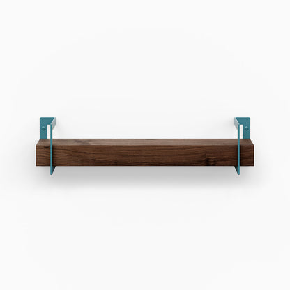 Shortie Walnut Wall Shelf