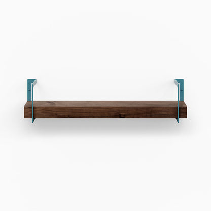 Shortie Walnut Wall Shelf