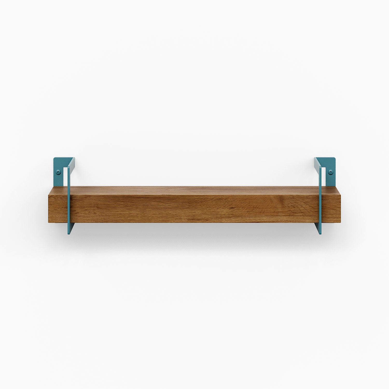 Shortie White Oak Wall Shelf