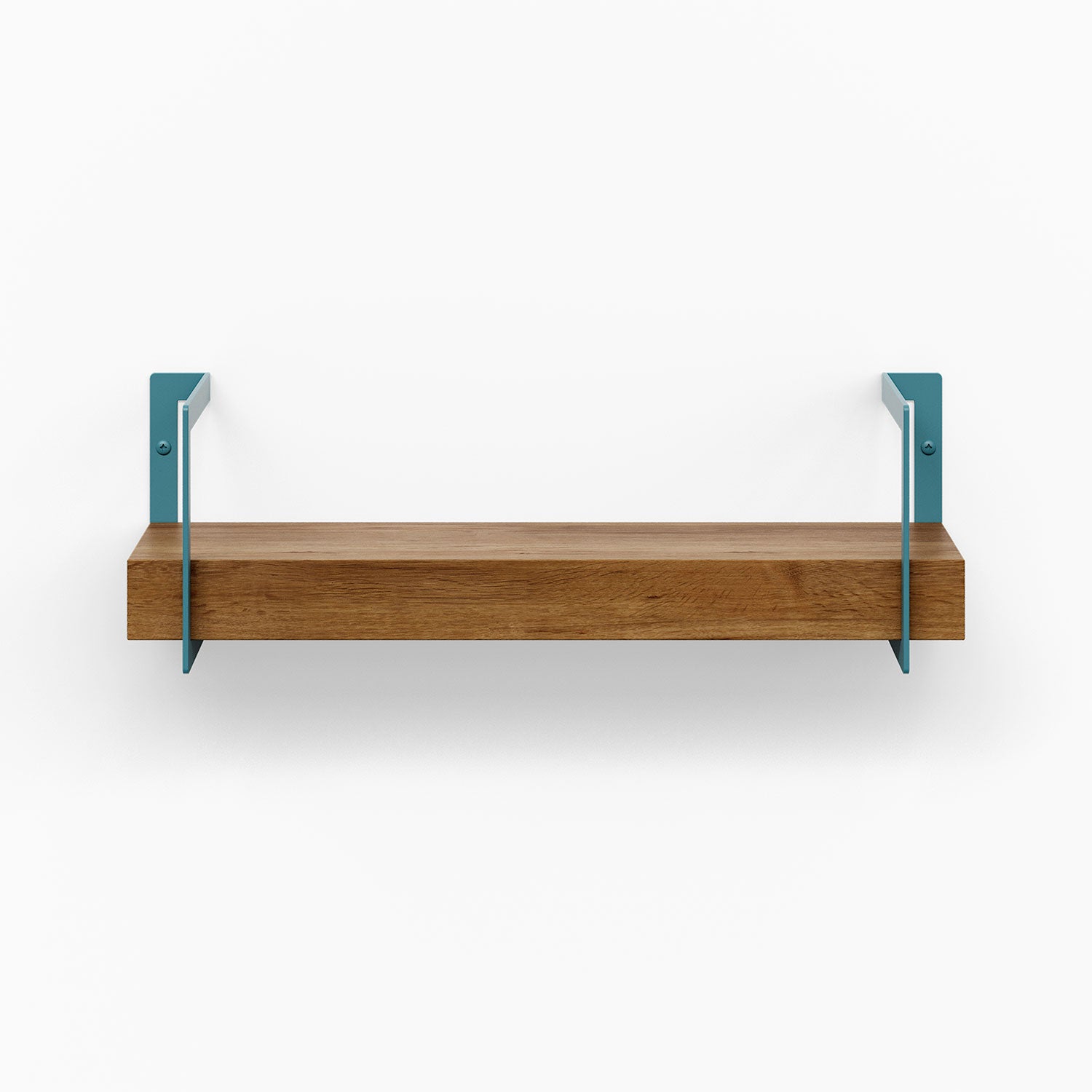 Shortie White Oak Wall Shelf