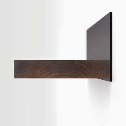 Skaksel Espresso Wall Shelf