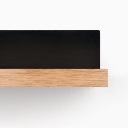 Skaksel White Oak Wall Shelf