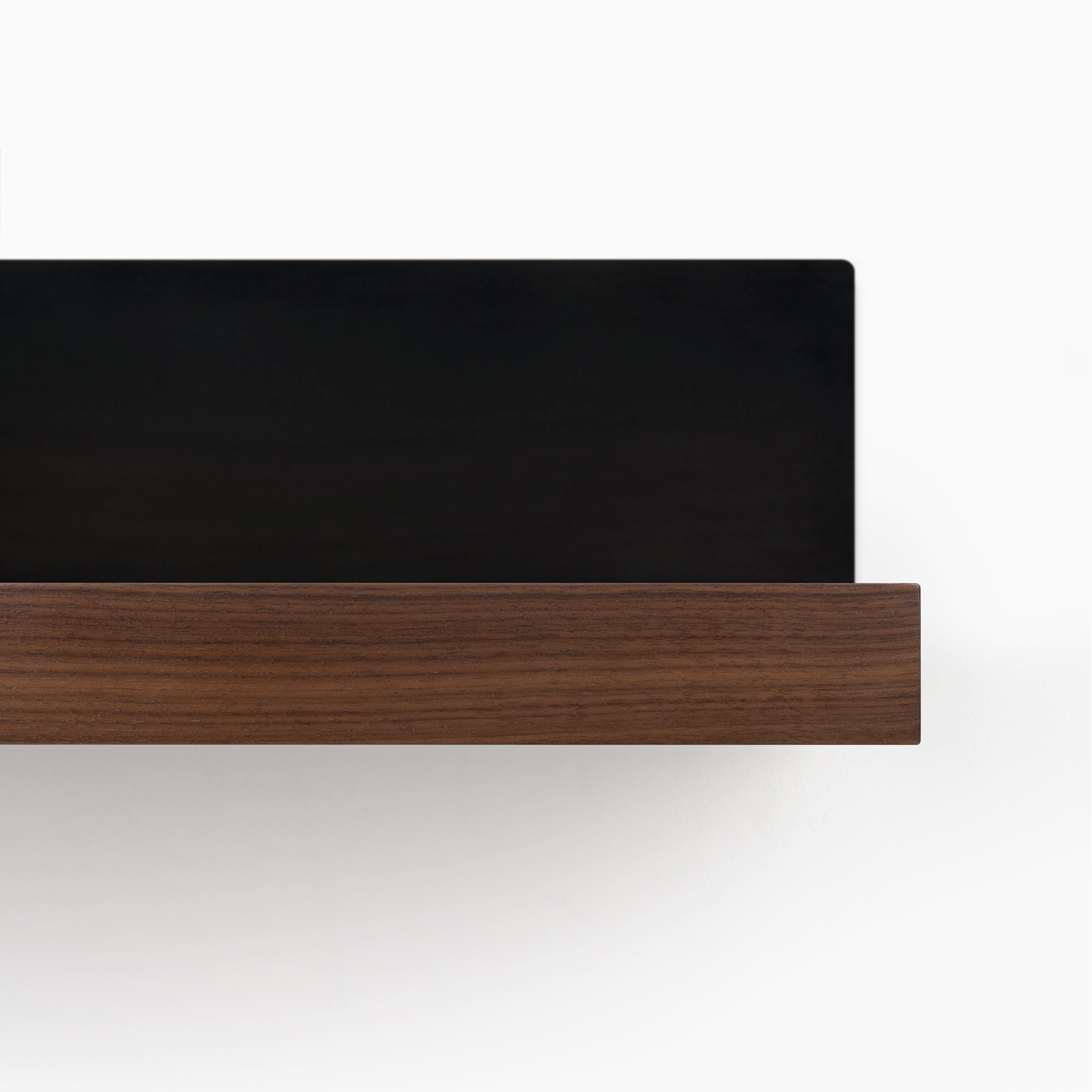 Skaksel Walnut Wall Shelf