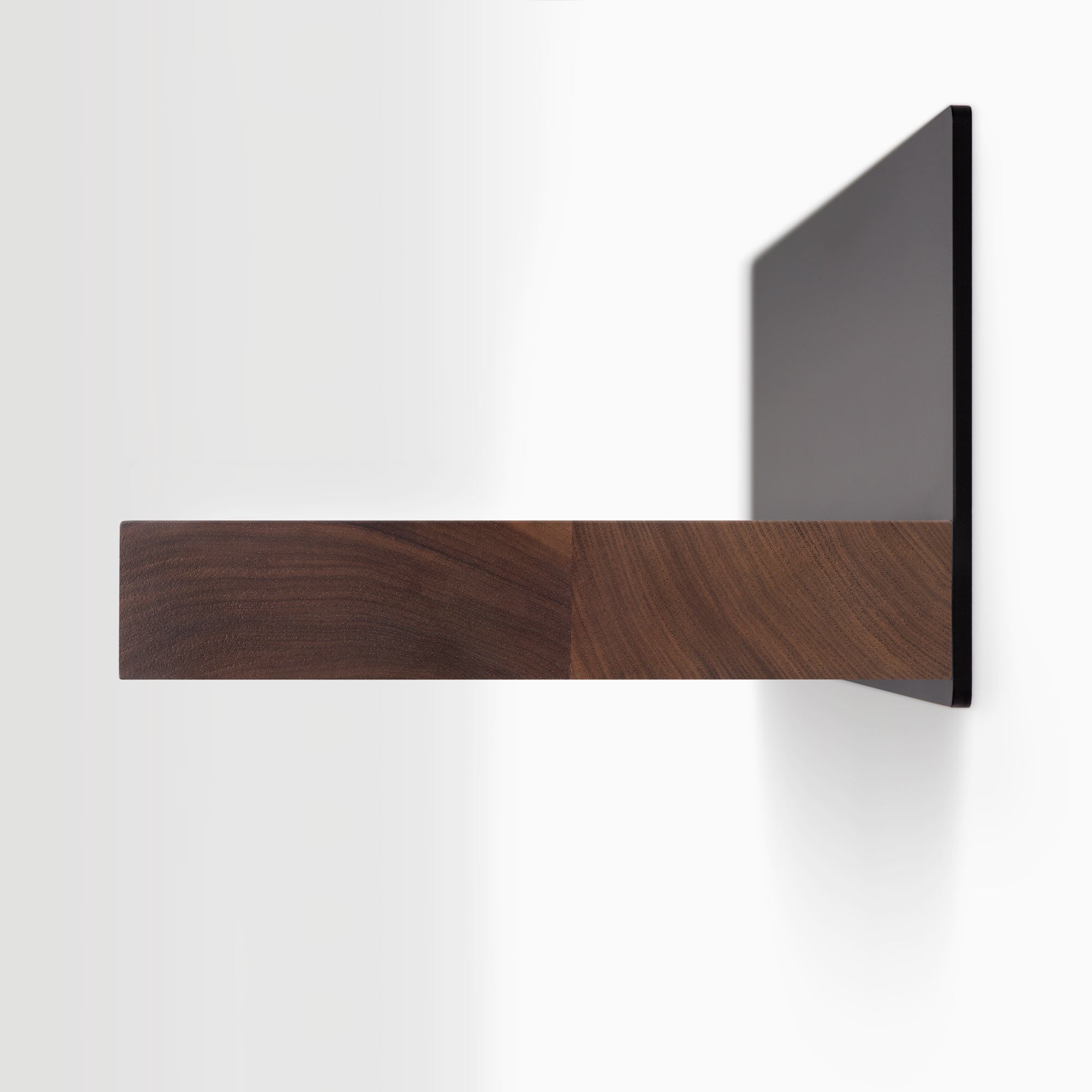 Skaksel Walnut Wall Shelf