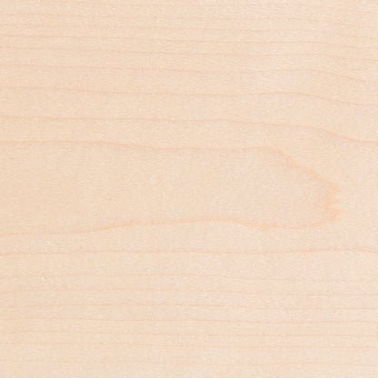 Close-up detail of the smooth natural grain on a Maple Wood Slab showcasing solid hardwood quality.