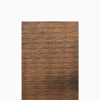 Nutmeg Rustic Wood Slab close-up showing natural wood grain texture in a minimalist functional design style