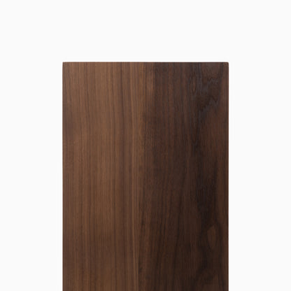 Walnut Wood Slab showcasing rich, smooth grain and warm tones for functional, elegant wall shelf displays.