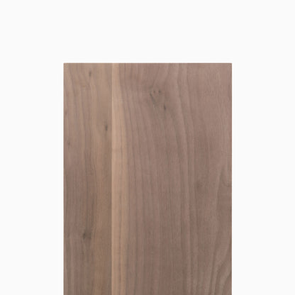 Unfinished Walnut Wood Slab showing natural grain and smooth surface for elegant floating shelf or countertop use