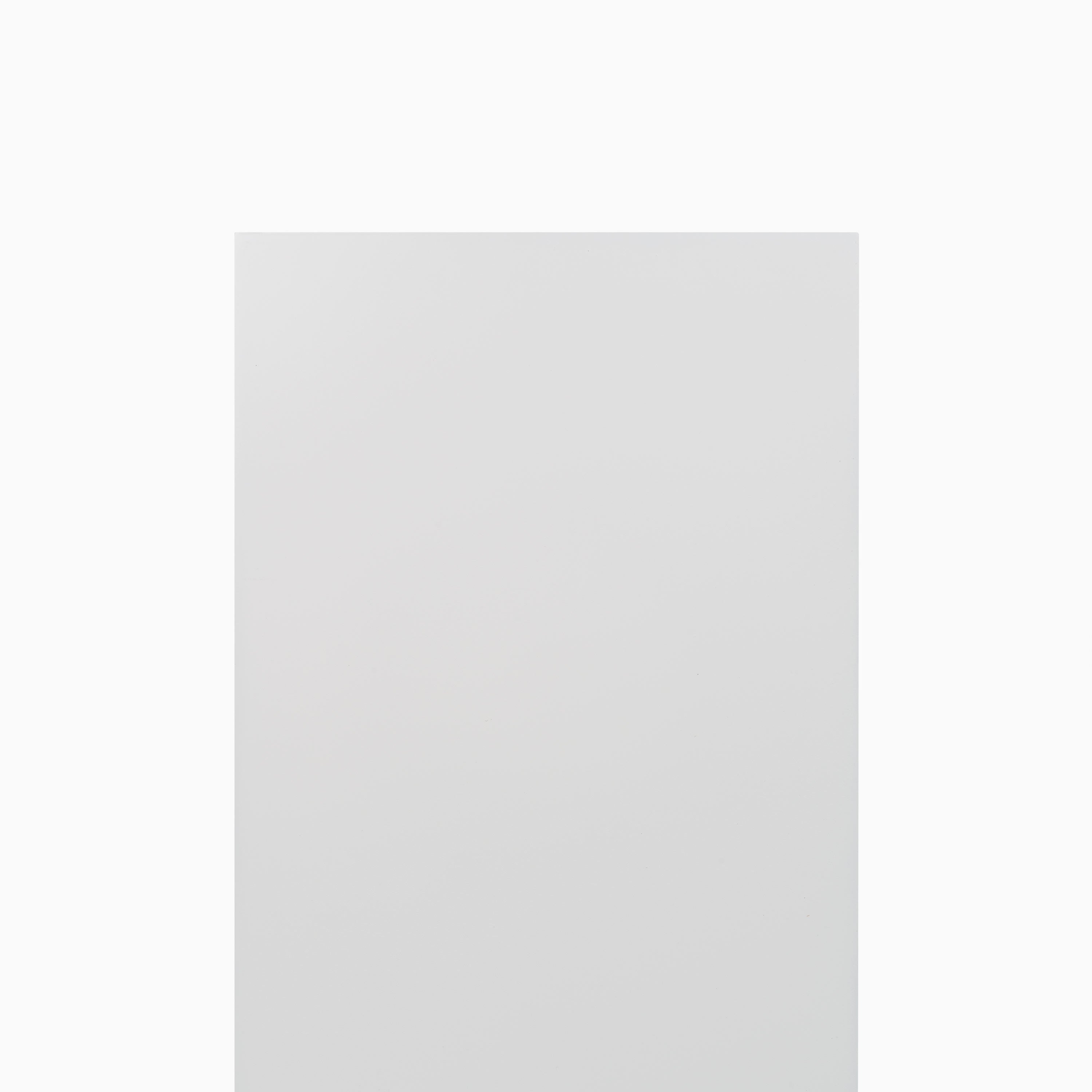 White Wood Slab showing smooth minimalist surface ideal for functional wall shelf displays by Shelfology