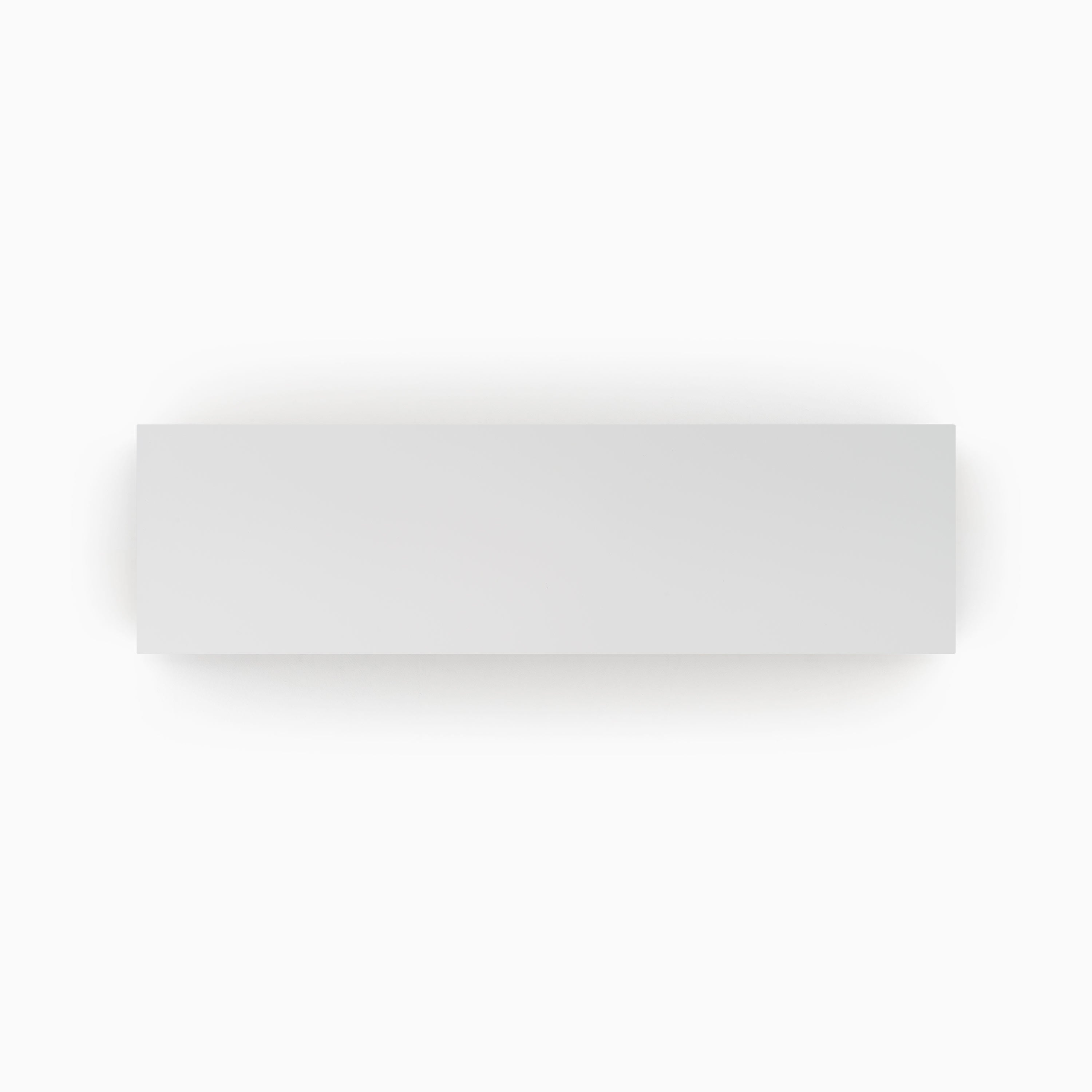 White Wood Slab floating shelf with clean minimalist design enhancing wall space and organization in any room.