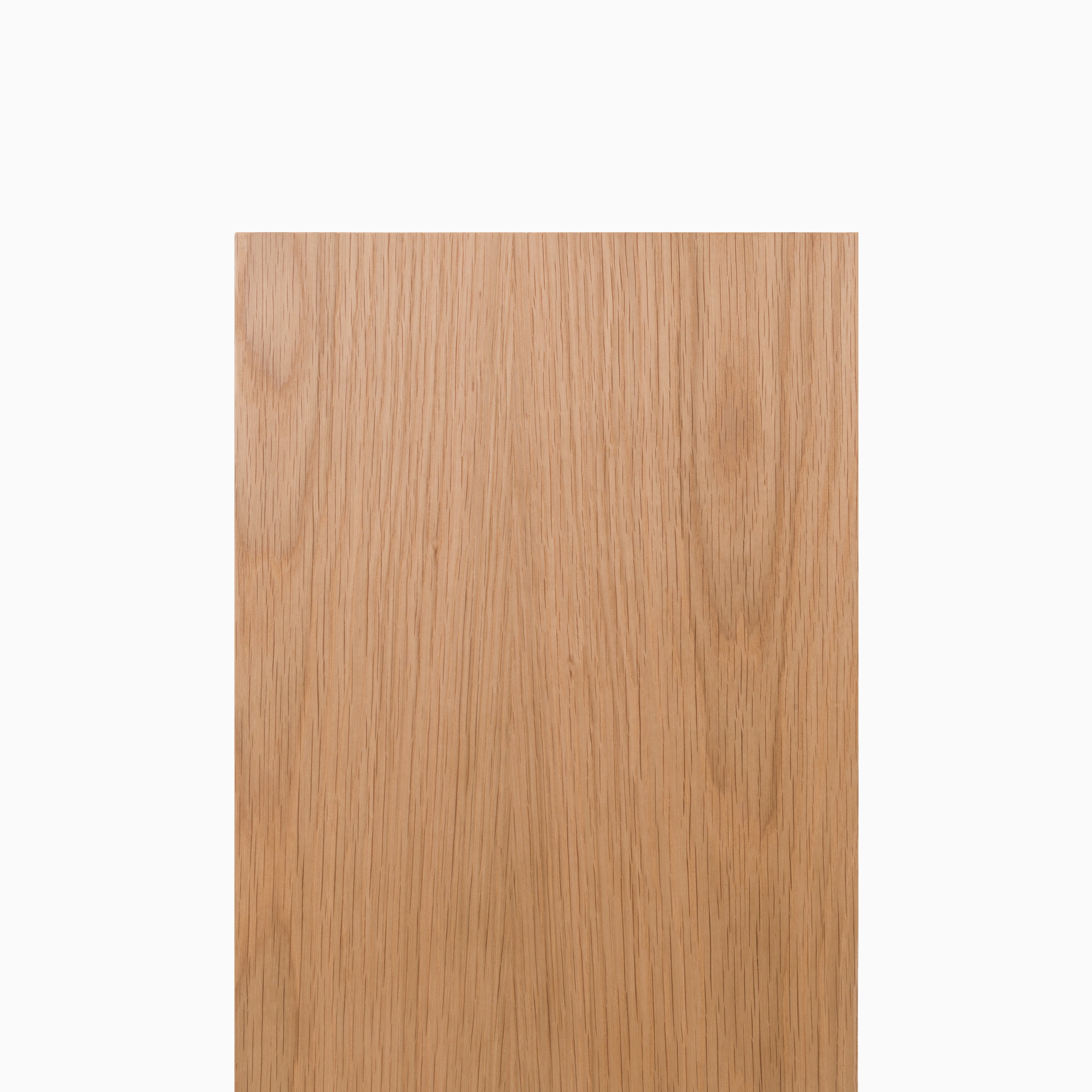 White Oak Wood Slab showing clear top view with natural wood grain details for custom floating shelves.